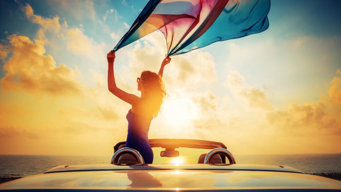 Foto de estudante de intercâmbio em excursão pela Holanda